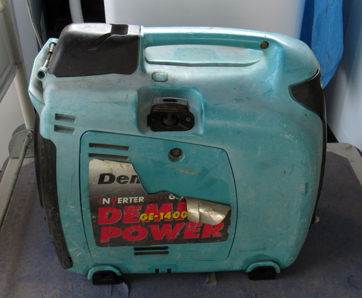 ■ BFc インバーター発電機 ジャンク品 デンヨー GE-1400SS-Ⅳ 1350VA 負荷エラー出力停止 鳥取県 U73