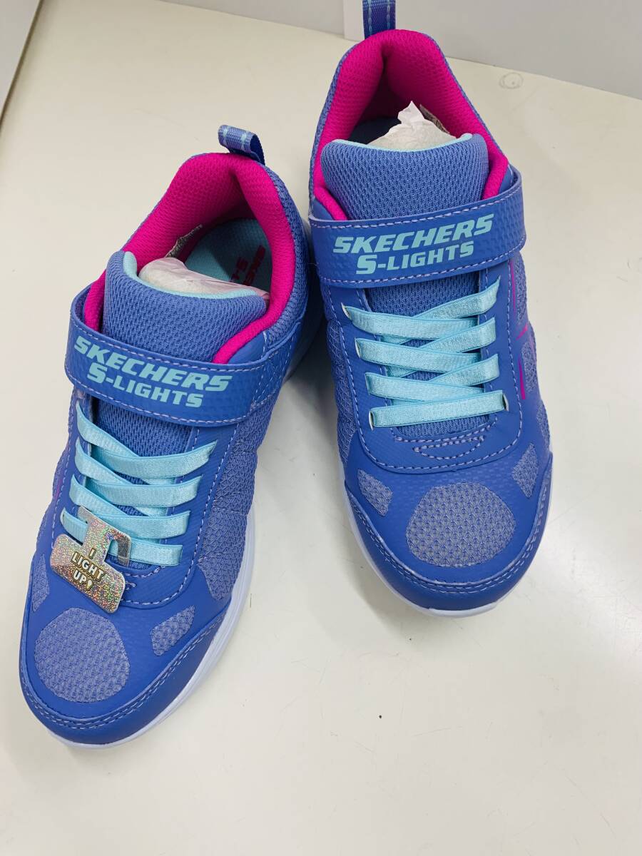 ☆ SKECHERSスケッチャーズ　キッズ用ライトアップスニーカー　22㎝　　