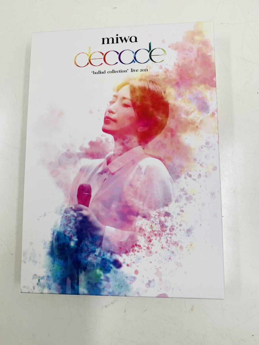 ☆ miwa ~ballad collection ~ live 2021~ decade~ ＜中古CD+DVD＞