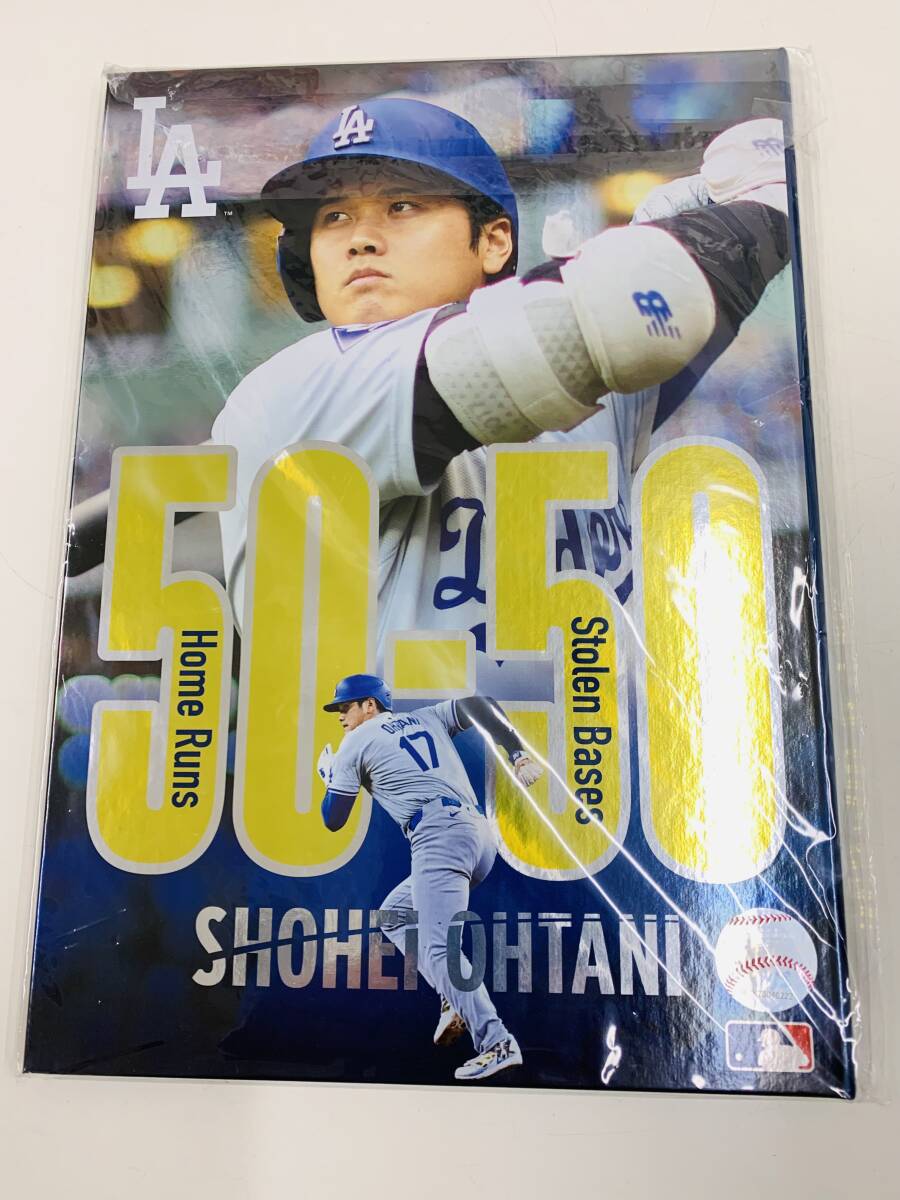 ☆ 大谷翔平プレミアム切手セット ＊「50本塁打・50盗塁」記録達成記念切手　美品 ＜未開封＞