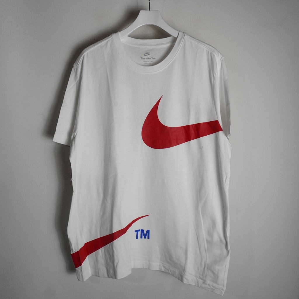 Nike ナイキ Sportswear T-Shirt ロゴ プリント ショートスリーブ Tシャツ 半袖 カットソー DD3350-100 白 サイズ2XL 622N★4