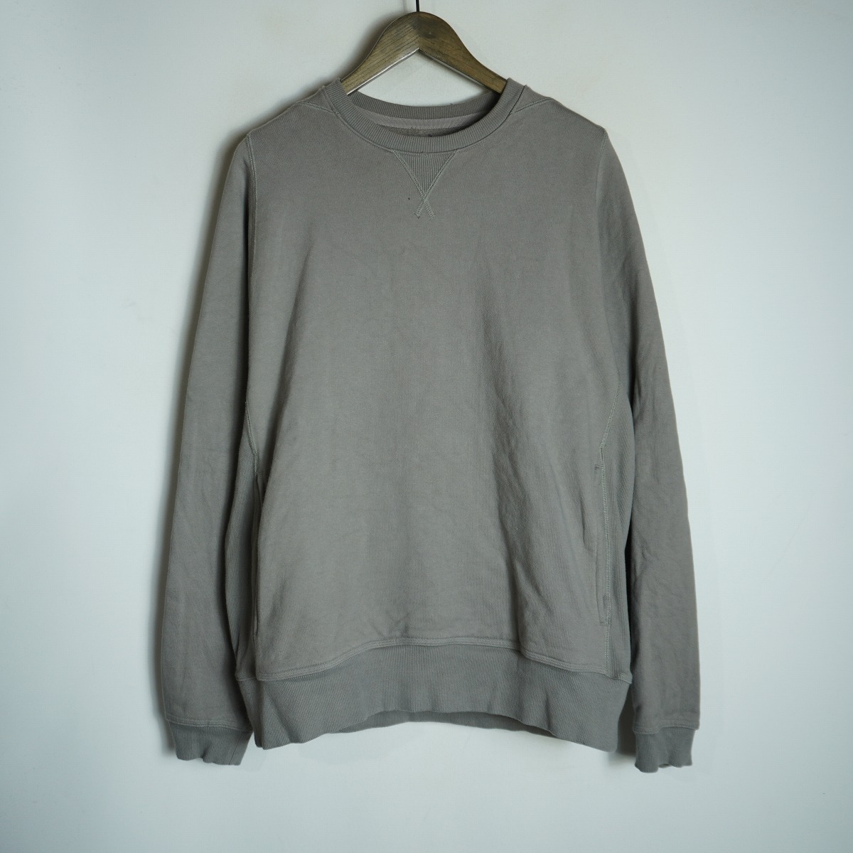 nonnative ノンネイティブ DWELLER CREW PULLOVER COTTON SWEAT スウェット シャツ プルオーバー トレーナー NN-C4006 灰 3 1826Q★4