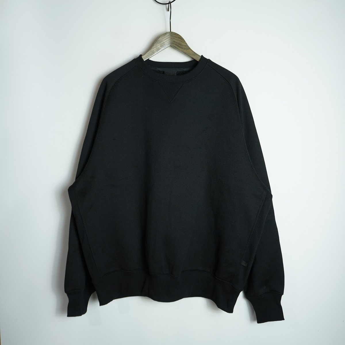 24AW DAIWA PIER39 ダイワピア TECH SWEAT CREW FREEDOM SLEEVE テック フリーダム スリーブ スウェット トレーナー BE-51024W 黒 329P★4