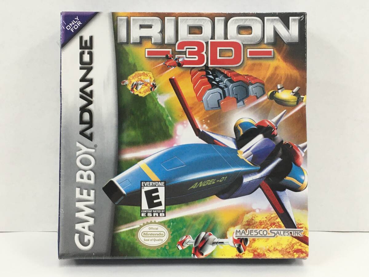 ●○カ901 未開封 海外版 日本未発売 ゲームボーイアドバンス ソフト IRIDION 3D イリディオン○●