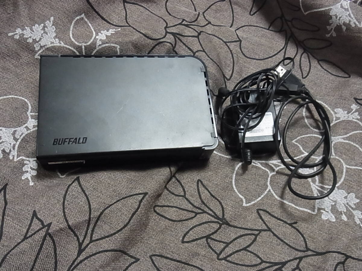 BUFFALO ポータブルHDD 　1TB 　HD-LS1.0TU2E 外付けHDD 　送料600円～