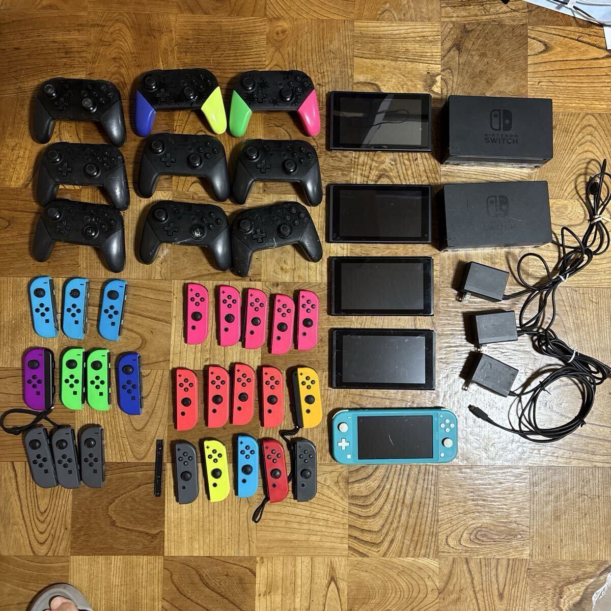 Switch Joy-Con ジョイコン プロコン ニンテンドースイッチ Proコントローラー スイッチ　通電確認済み