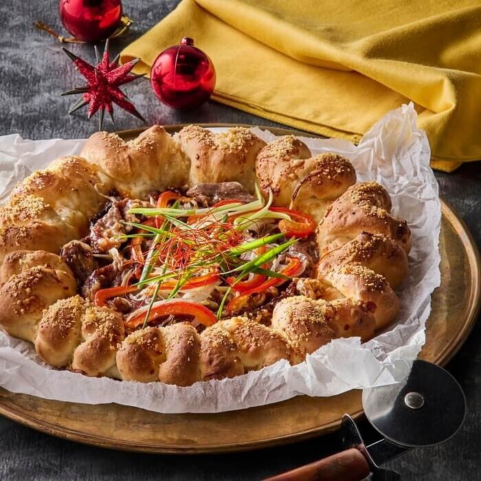 ABCクッキング 紙レシピ「プルコギチーズピッツァ」ブレッドコース＊基礎クラス＊シーズンメニュー