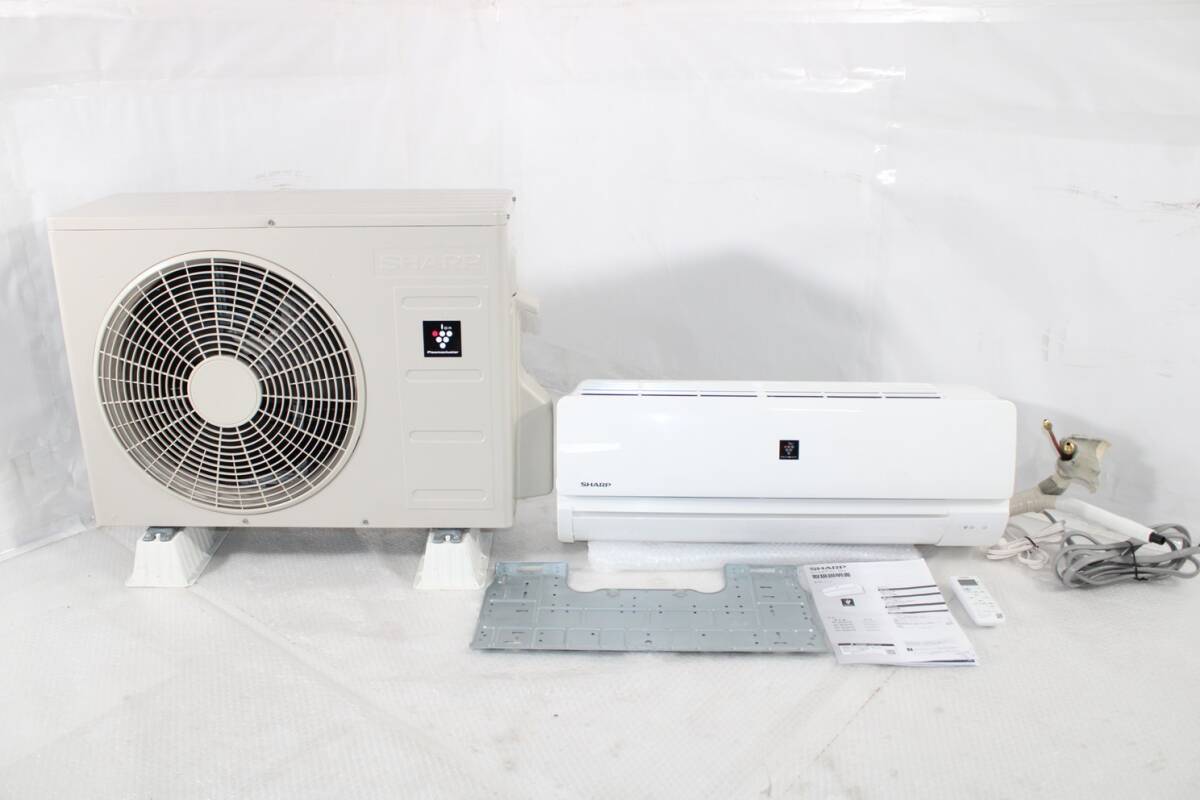 シャープ エアコン AY-R40TD 2023年製 プラズマクラスター 14畳 単相100V 冷房 暖房 除湿 空気清浄 室外機 SHARP ITT3K85LMTR0-H30-byebye