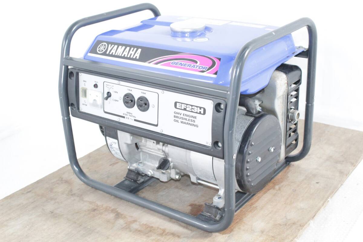 現状品 ヤマハ 発電機 EF23H GENERATOR YAMAHA キャンプ アウトドア【当店直接引取限定】 ITS2HOCOH3PI-N00-byebye