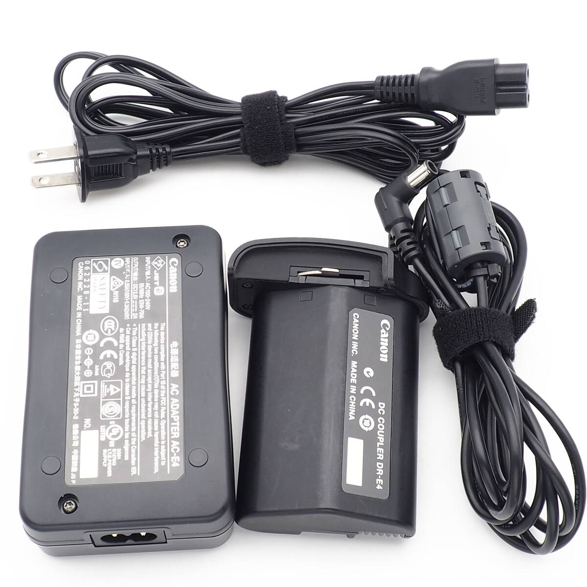 Canon ACアダプターキット ACK-E4 [AC ADAPTER AC-E4 + DC COUPLER DR-E4] EOS-1D Mk III Mk IV / -1D X シリーズ対応 お買い得！