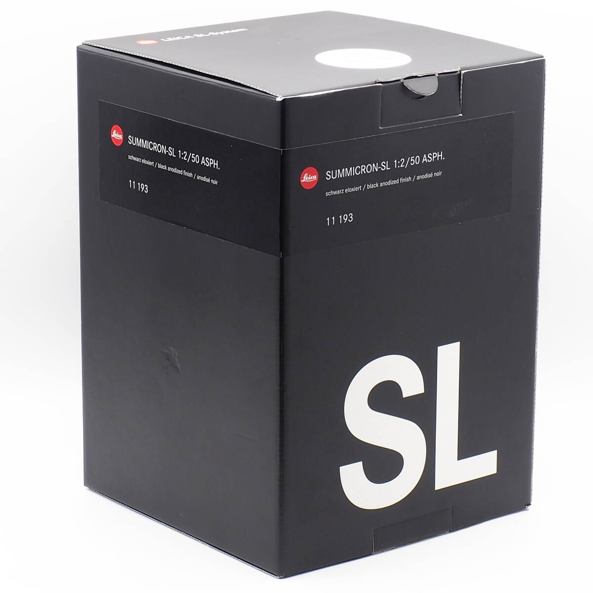 Leica SUMMICRON-SL 1:2/50 ASPH. 11193 Only Box L Mount ズミクロン SL 50mm F2 レンズ箱だけ 収納/保管/配送/ディスプレイ/コレクション