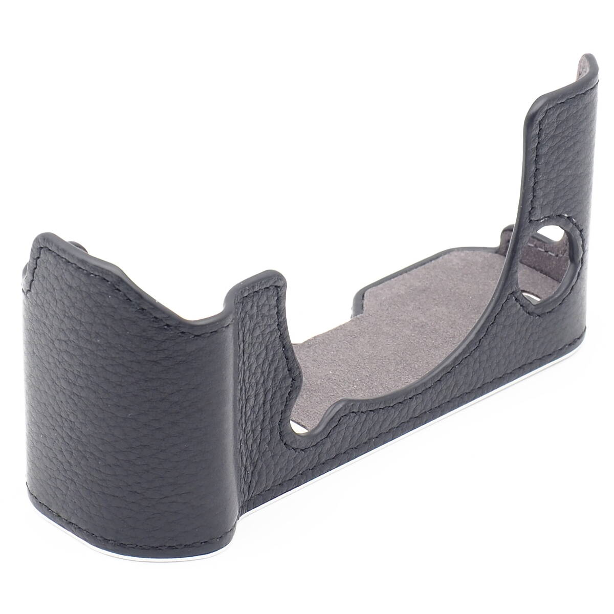 FUJIFILM X-T3 III / X-T30 II / X-T30 / X-T20 / X-T10 対応 ボディケース メタルベース ノーブランド BLACK スタイリッシュ ハーフケース