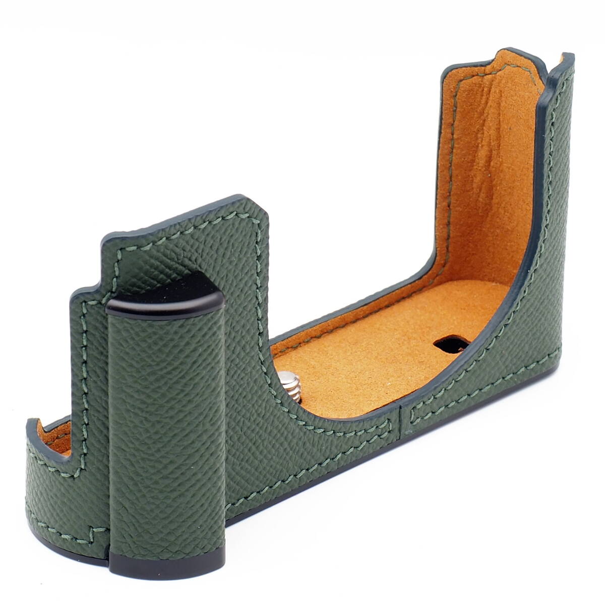 Leica D-LUX 8 Body Case Green メタルベース 上質本革 グリップ性大きく向上 個性際立つグリーンカラー スタイリッシュなカメラスタイル