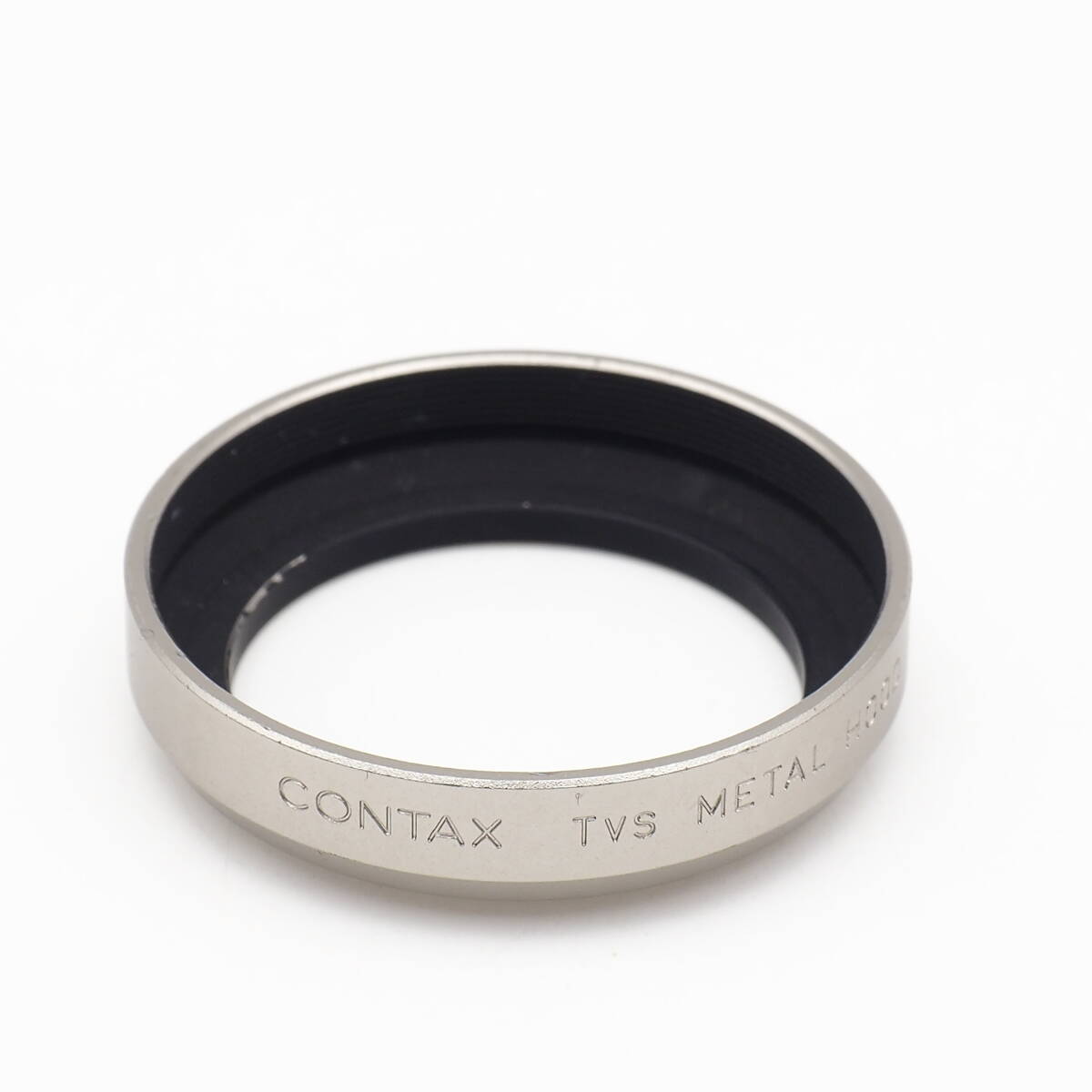 CONTAX TVS METAL HOOD 30.5mm Screw-in Mede in JAPAN by KYOCERA Titanium Color 京セラ コンタックス for Vario-Sonnar 28-56mmF3.5-6.5