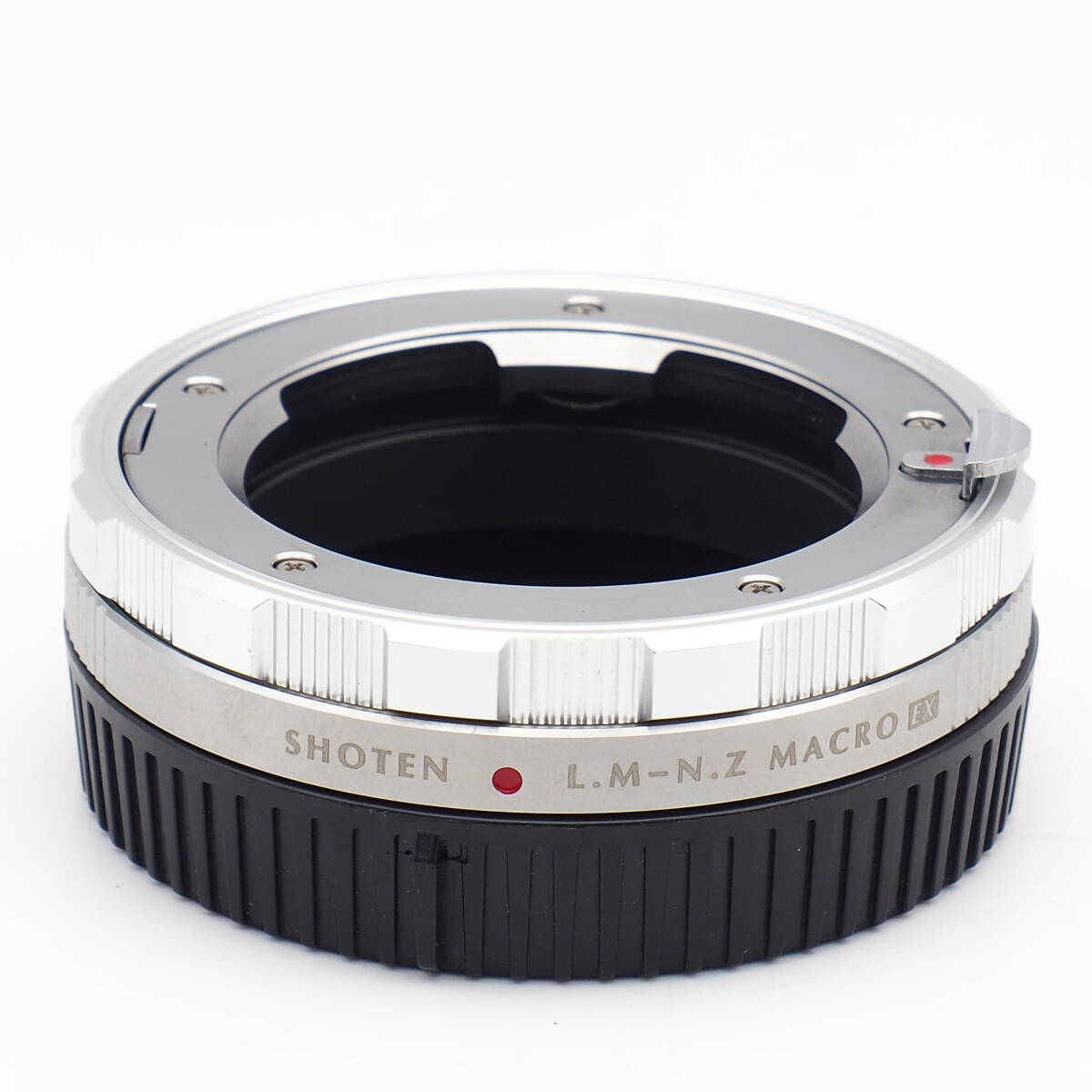 SHOTEN L.M-N.Z MACRO EX SILVER ヘリコイド付 LEICA M Monut Lenses→ Nikon Z Body Zf Z9 Z8 Z7II Z6III ZR SUMMICRON SUMMILUX 焦点工房