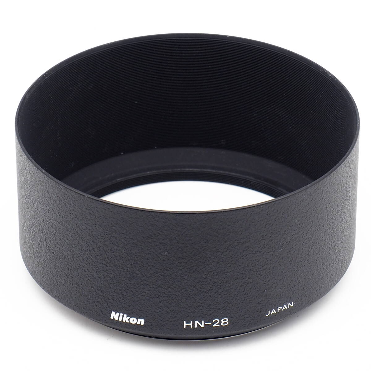 Nikon HN-28 77mm Metal Hood for Ai AF ED NIKKOR 80-200mm F2.8 S 結晶塗装の高品位メタルフード ヴィンテージ・格安！