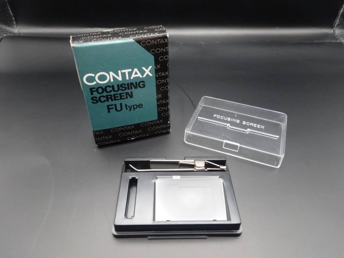 コンタックス CONTAX フォーカシングスクリーンー FU-5 元箱付き [良品] #1001