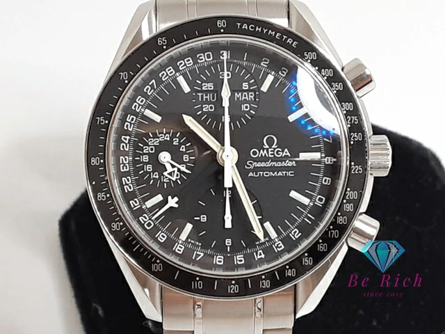 OH 仕上げ済 オメガ OMEGA スピードマスター マーク40 コスモス クロノグラフ 自動巻き メンズ 腕時計 3520.50【中古】【送料無料】bt3221