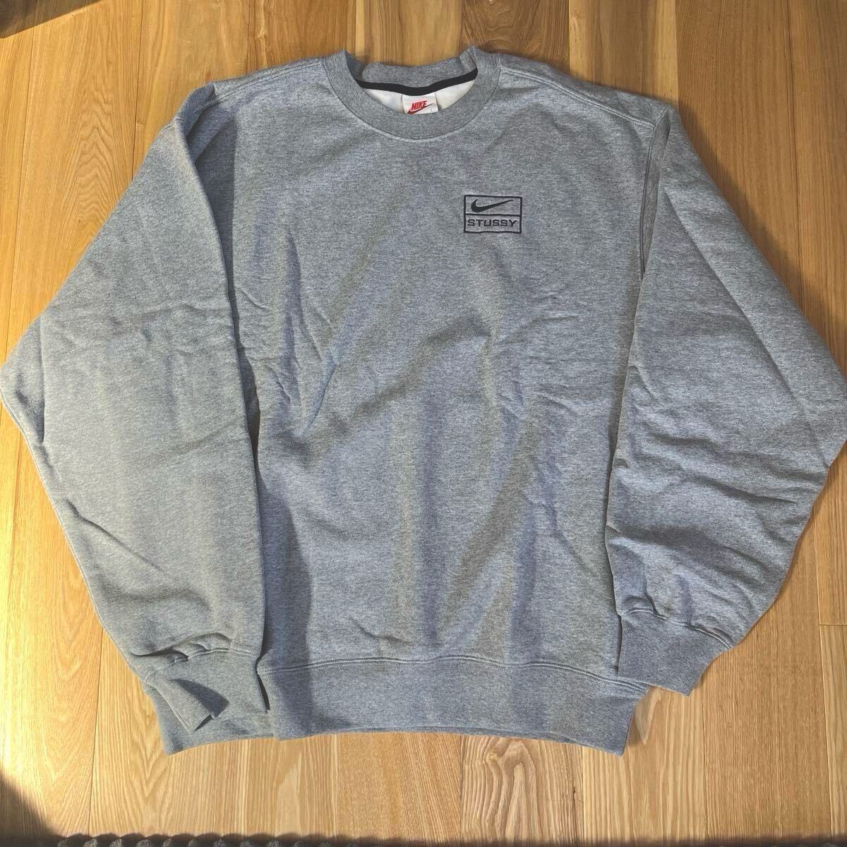 [新品未使用]2020 F/W Nike x Stussy NRG BRクルーネック スウェット(検:AF1 Tシャツ ジャケット デニム パンツ パーカー キャップ）