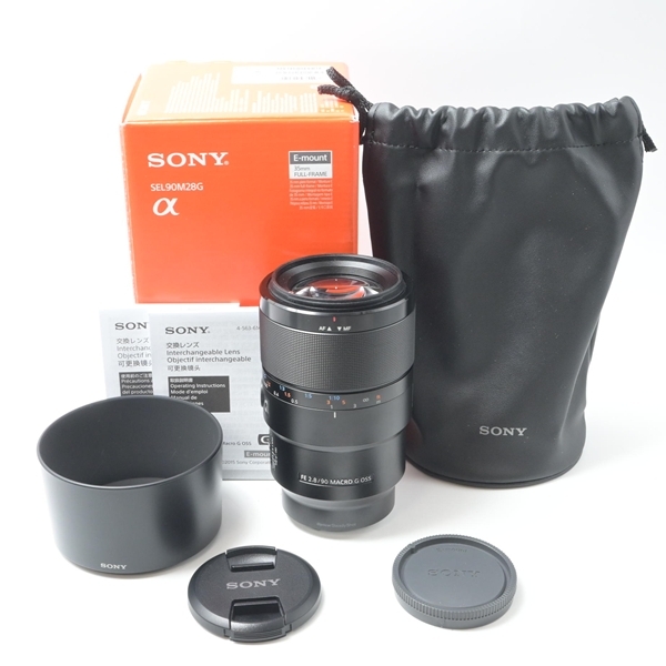 ソニー SONY FE 90mm F2.8 Macro G OSS Eマウント35mm SEL90M28G