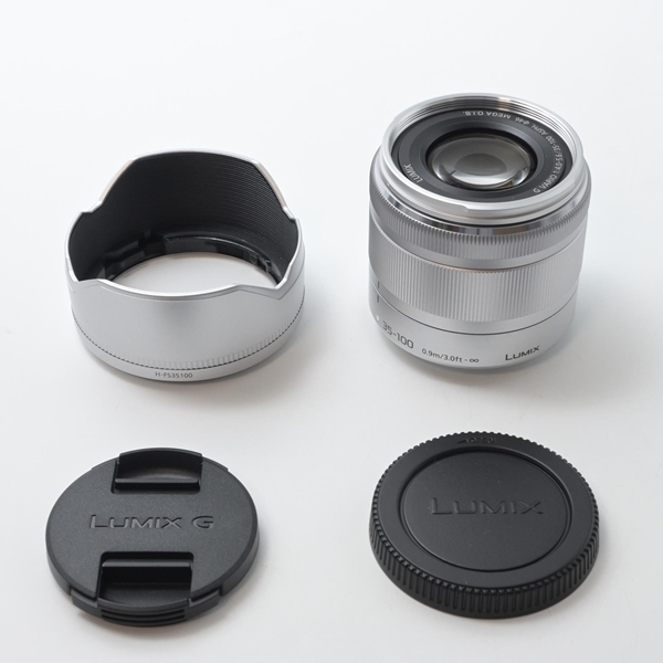 パナソニック Panasonic LUMIX G VARIO 35-100mm/F4.0-5.6 ASPH./MEGA O.I.S. H-FS35100-S