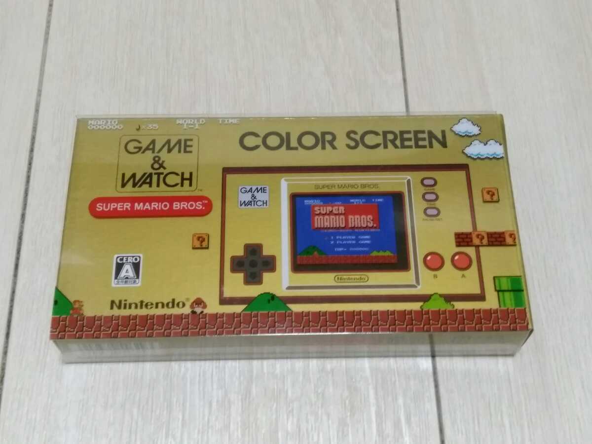 即決価格です 新品未開封品 ゲーム＆ウオッチ スーパーマリオブラザーズ 1.2.ボール収録 時計機能 ゲームウオッチ ゲーム＆ウォッチ