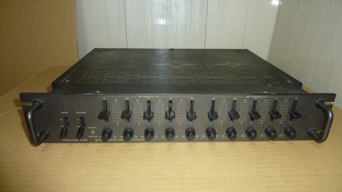 ☆ Technics SH-9010E ステレオユニバーサル・フリケンシー・イコライザ ☆ 中古品
