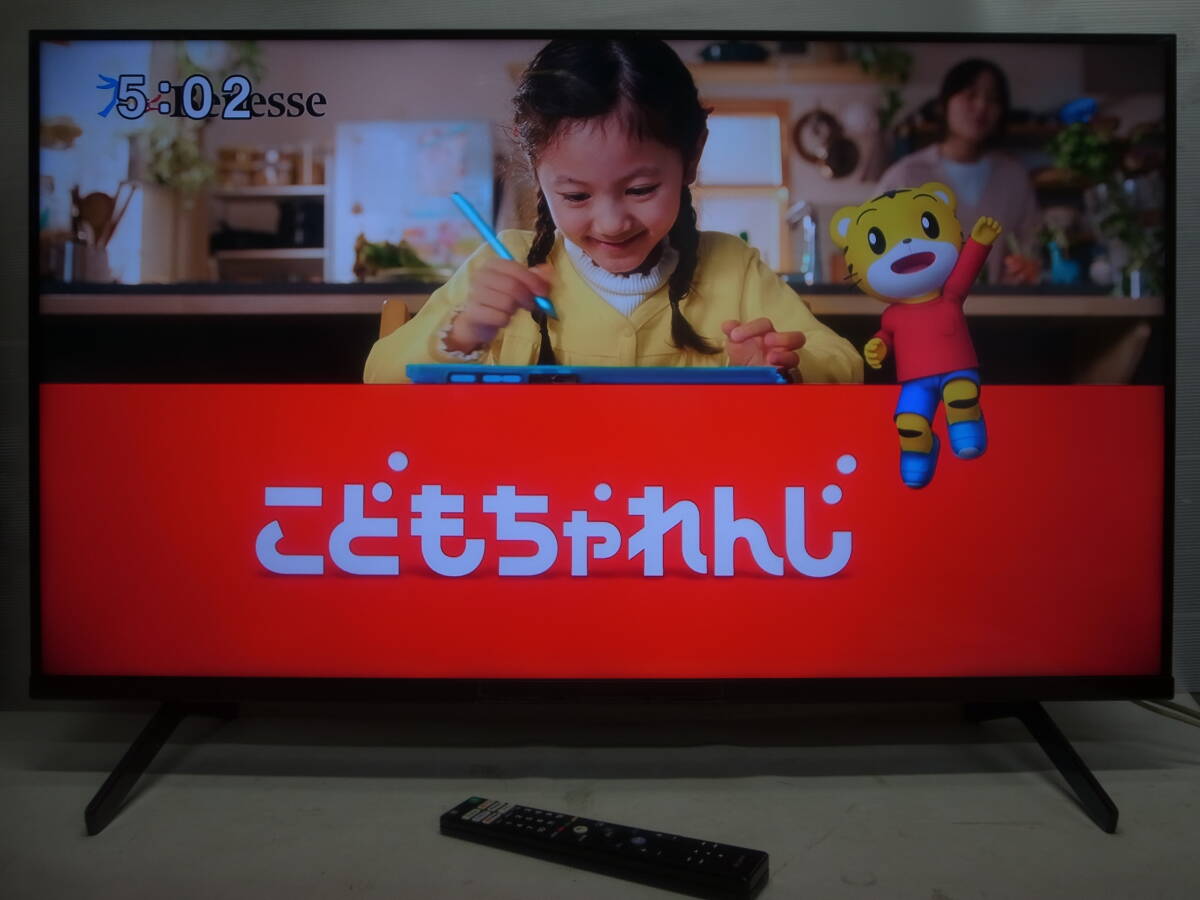 美品！24年製★ソニー 4K 液晶テレビ/TV 43V型★KJ-43X85K★高画質/Google TV/スマート/ネット