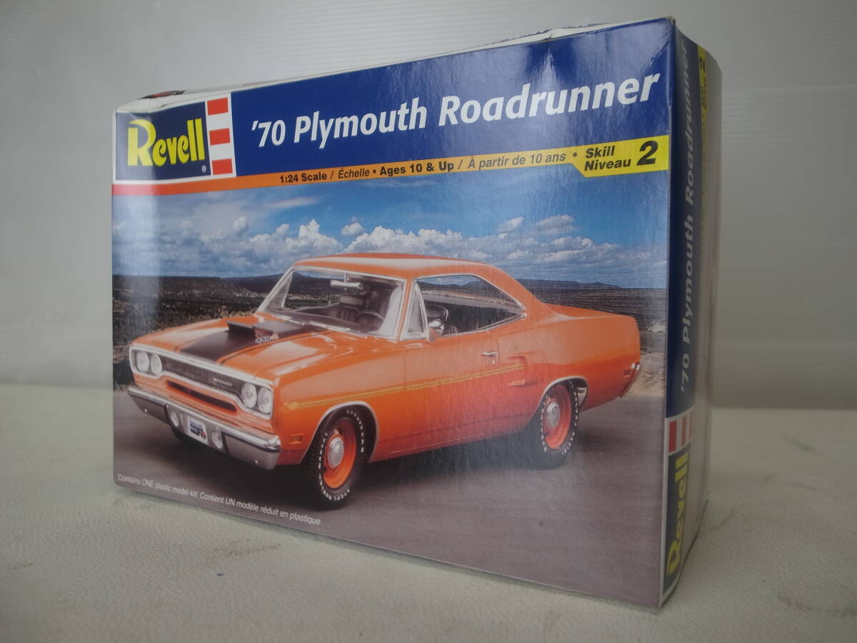 未使用！未組立★Revell★'70 Plymouth Roadrunner/プリムス ロードランナー★1/24スケール★