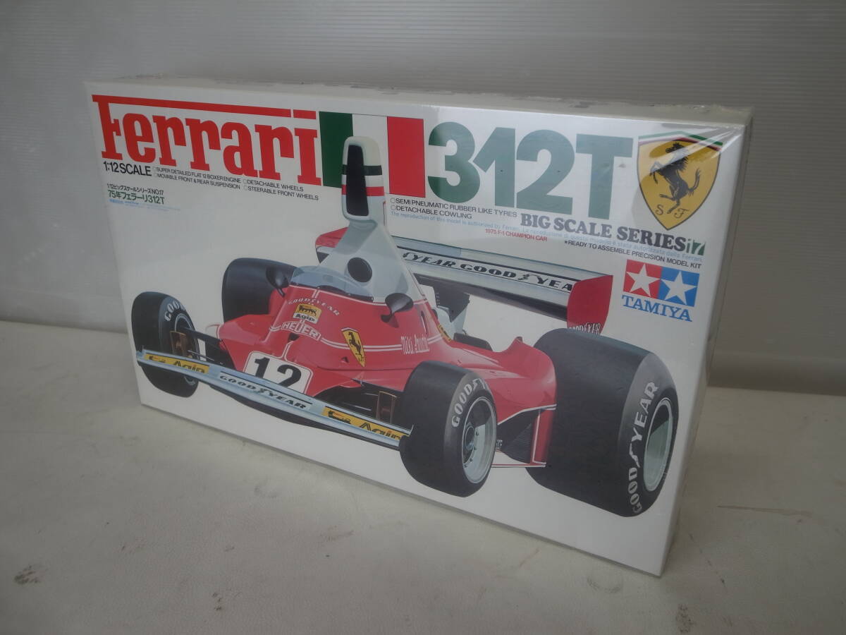 未使用！未組み立て★75年 フェラーリ 312T★ビッグスケールシリーズNo.17★1/12★タミヤ★プラモデル★