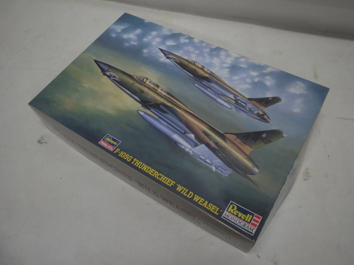 未使用！未組立★Revell★F-105G サンダーチーフ ワイルドウィーゼル/THUNDERCHIEF WILD WEASEL HM159★1/48スケール★ハセガワ/プラモデル