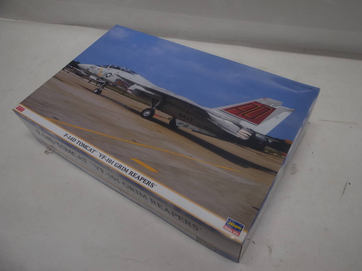 未使用！未組立★ハセガワ★F-14D トムキャット VF-101 グリム リーパーズ★1/48スケール★プラモデル 09703