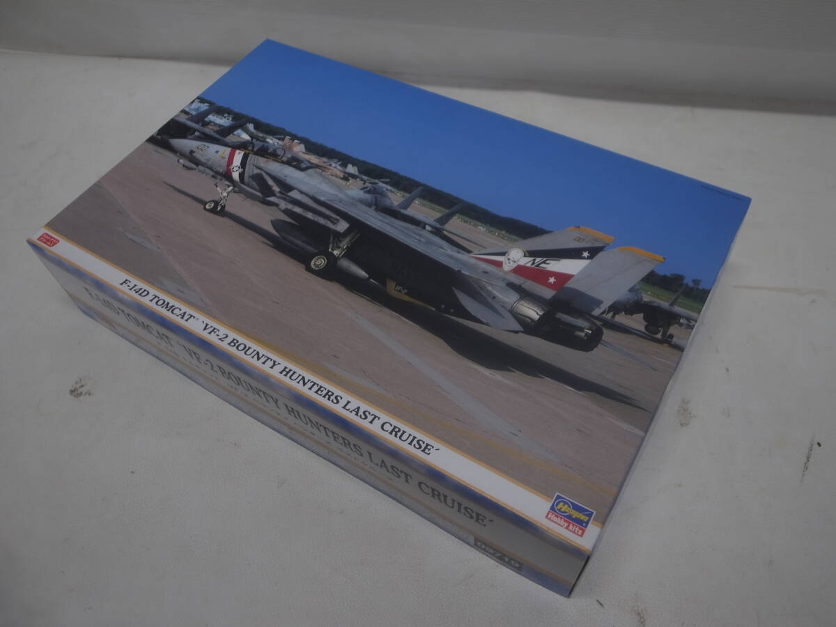 未使用！未組立★ハセガワ★F-14D トムキャット VF-2 バウンティ ハンターズ ラストクルーズ★1/48スケール★プラモデル 09719