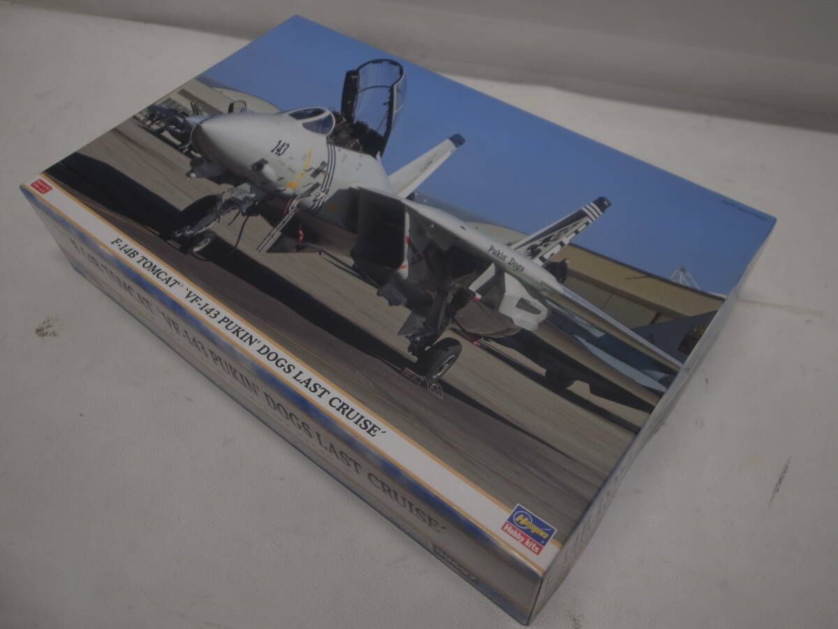 未使用！未組立★ハセガワ★F-14B トムキャット VF-143 ピューキンドッグズ ラストクルーズ★1/48スケール★プラモデル 09697