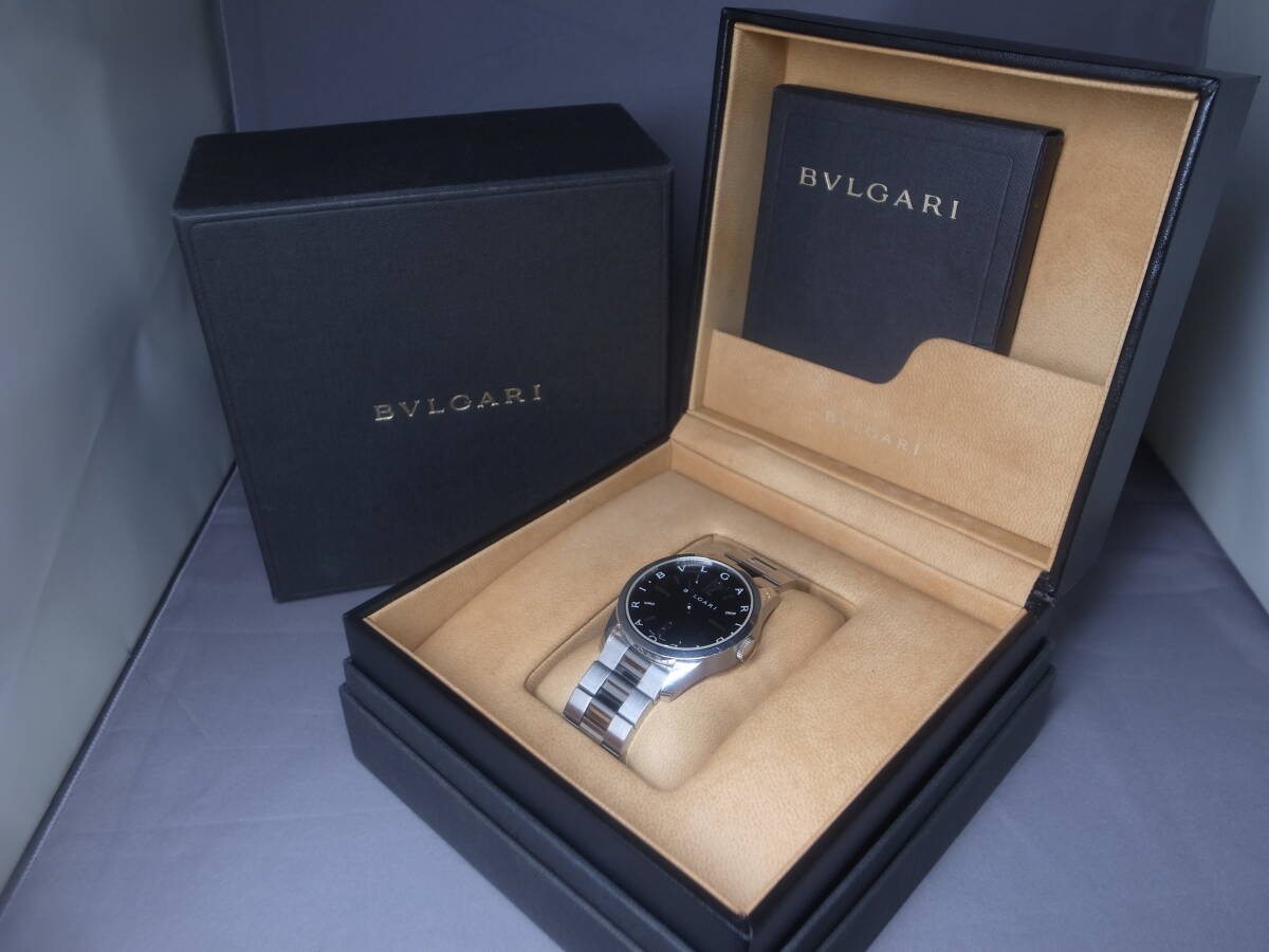 美品！稼動品★BVLGARI/ブルガリ★Solotempo★腕時計★ST37S★メンズ★電池交換済み♪