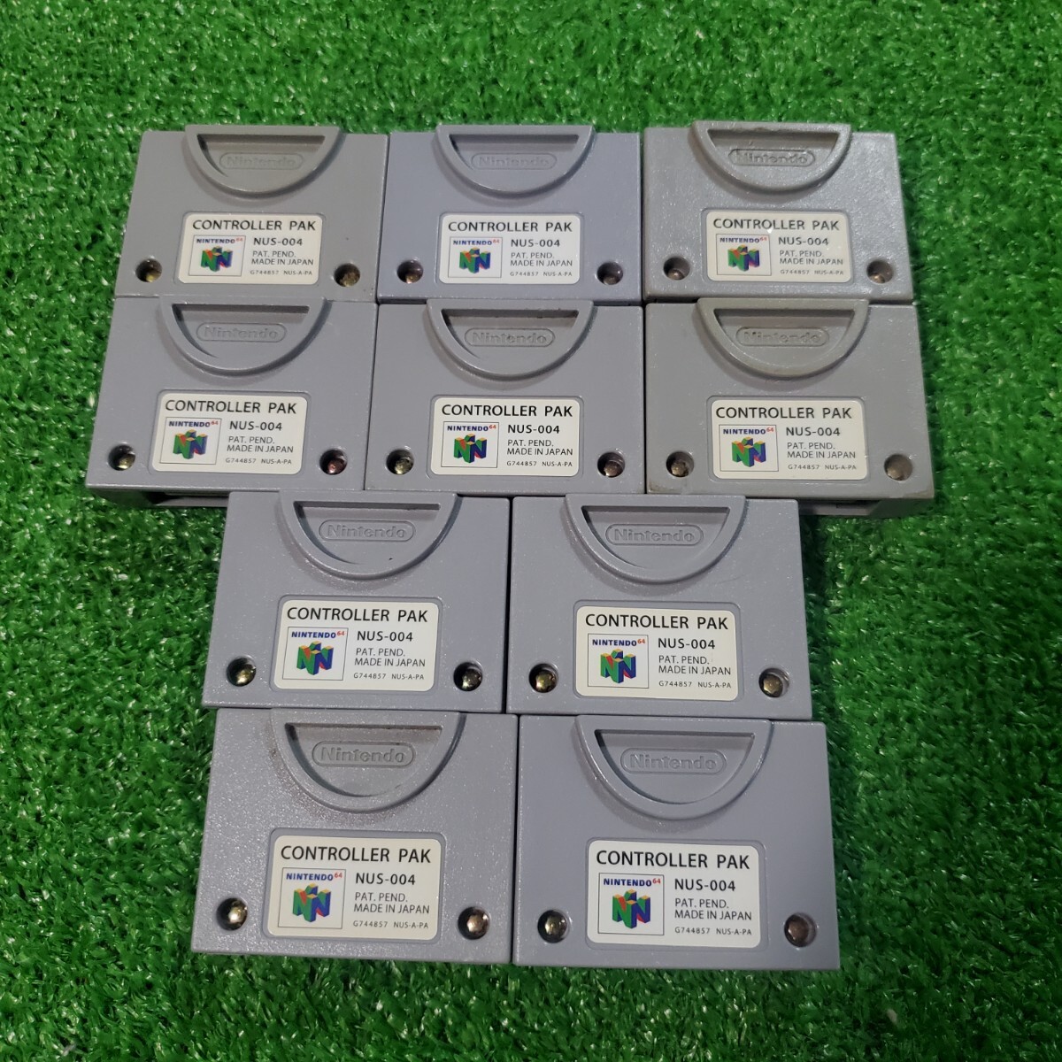 NINTENDO 64 ニンテンドー64 コントローラーパック NUS-004 コントローラパック 10個 まとめ売り Nintendo 任天堂 送料230円