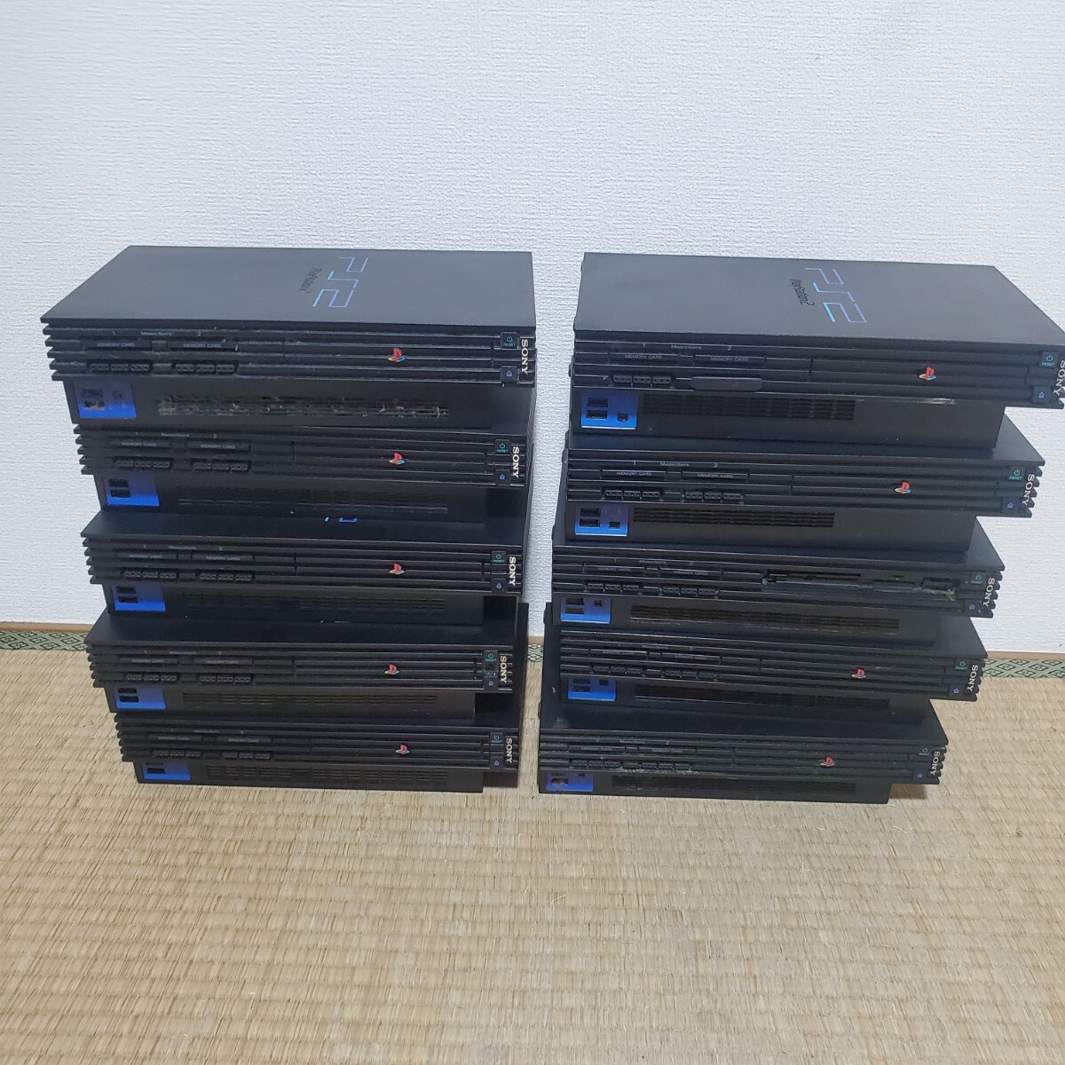 SONY ソニー PS2 PlayStation2 本体 10台 まとめ売り SCPH-50000 SCPH-39000 SCPH-30000 SCPH-15000 SCPH-10000 ミッドナイトブラック 