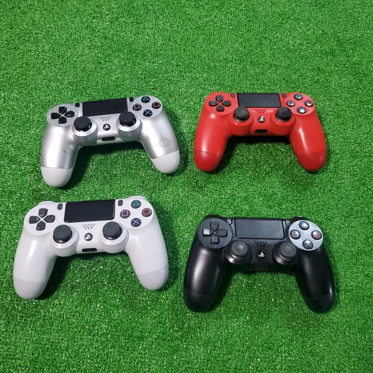 PS4 コントローラ DUALSHOCK4 デュアルショック4 コントローラー 4個 メタルスライム ワイヤレス 純正 SONY ソニー まとめ売り CUH-ZCT2J 