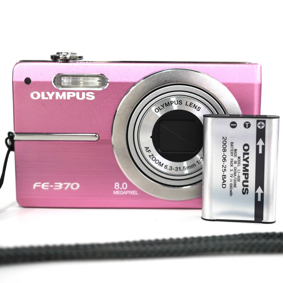 OLYMPUS　CAMEDIA　FE-370　オリンパス　デジカメ　キャメディア　5255