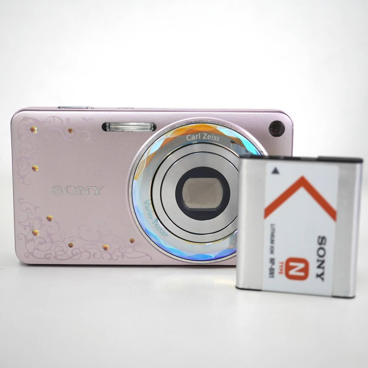SONY　Cyber-shot　DSC-W350D　ソニー　デジカメ　サイバーショット　ジュエルピンク　5084