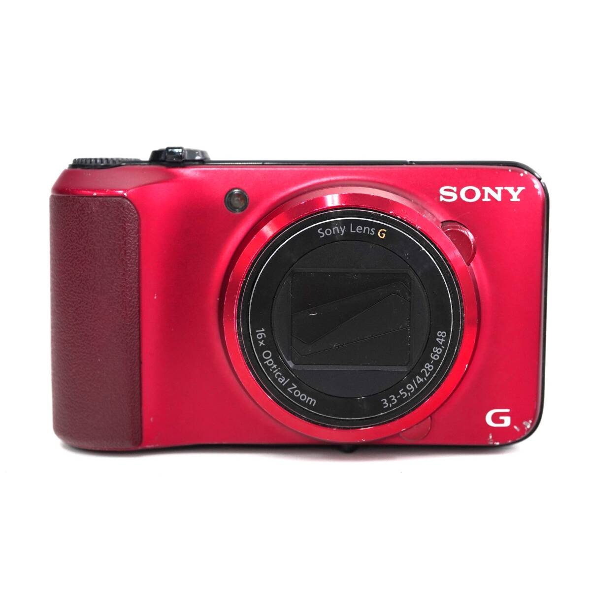 SONY　Cyber-shot　DSC-HX10V　ソニー　デジカメ　サイバーショット　レッド　5682