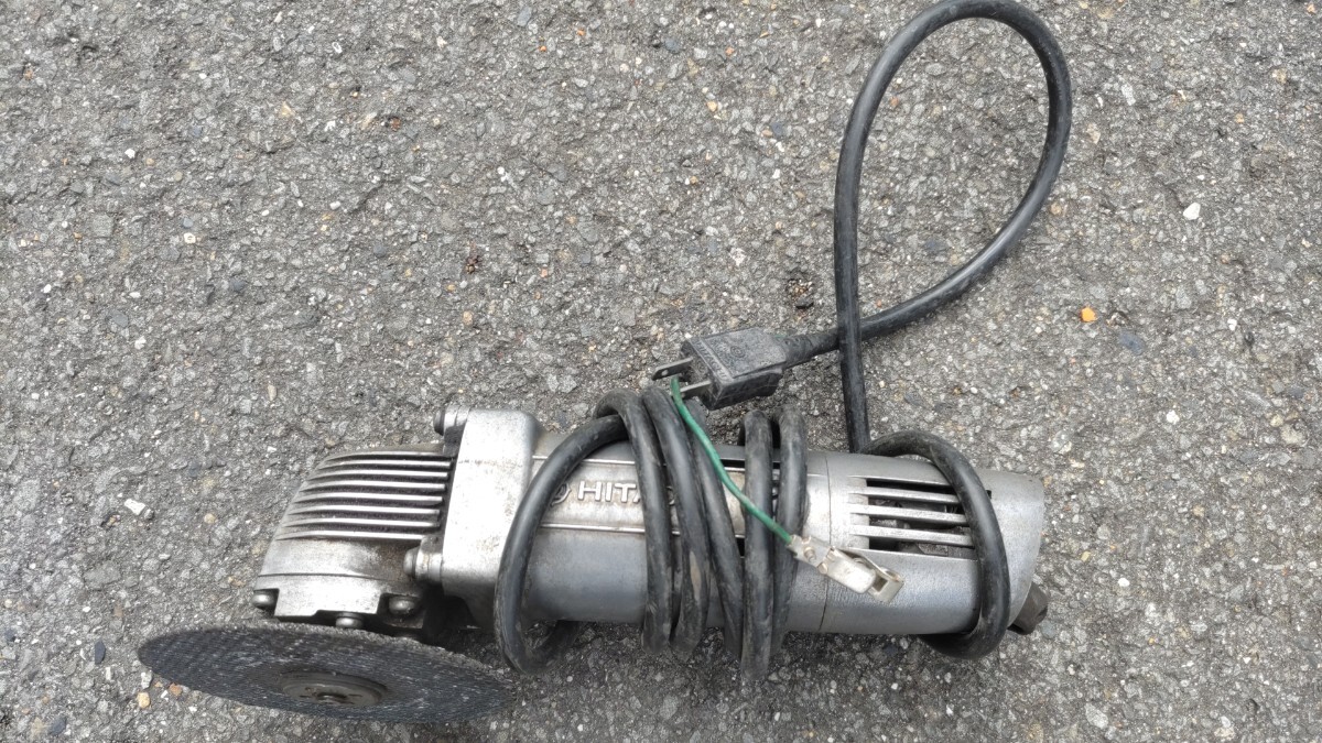 日立 ディスクグラインダ　PDA-100 動作確認済　80サイズ発送予定