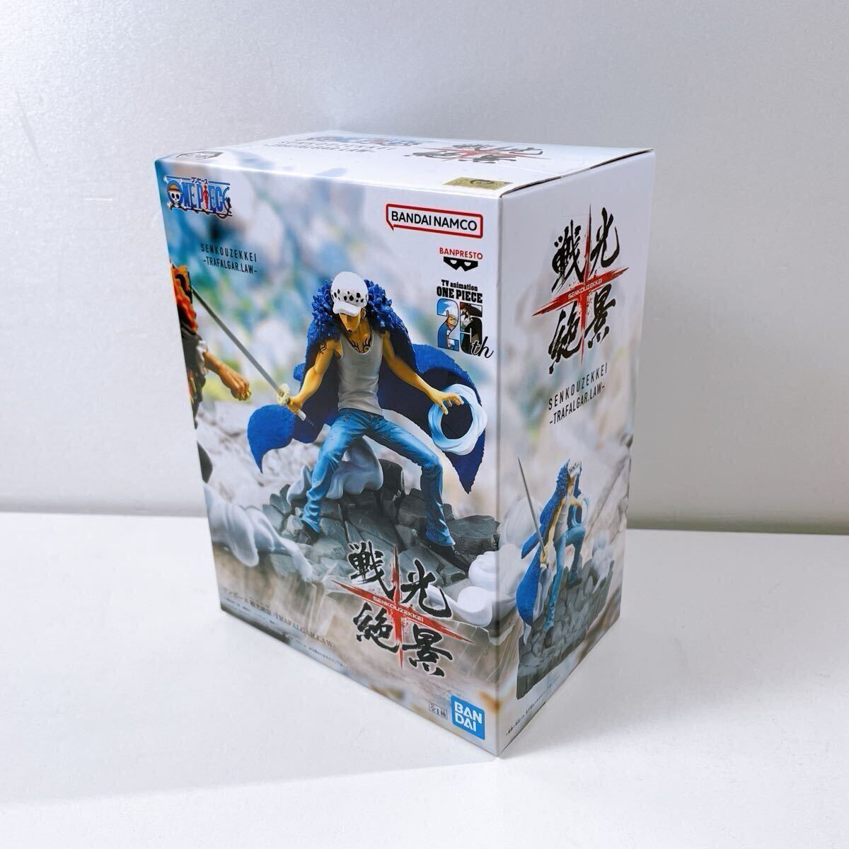 131 [新品] ONEPIE ワンピース 戦光絶景 SENKOUZEKKEI TRAFALGAR LAW トラファルガー ロー 現状品