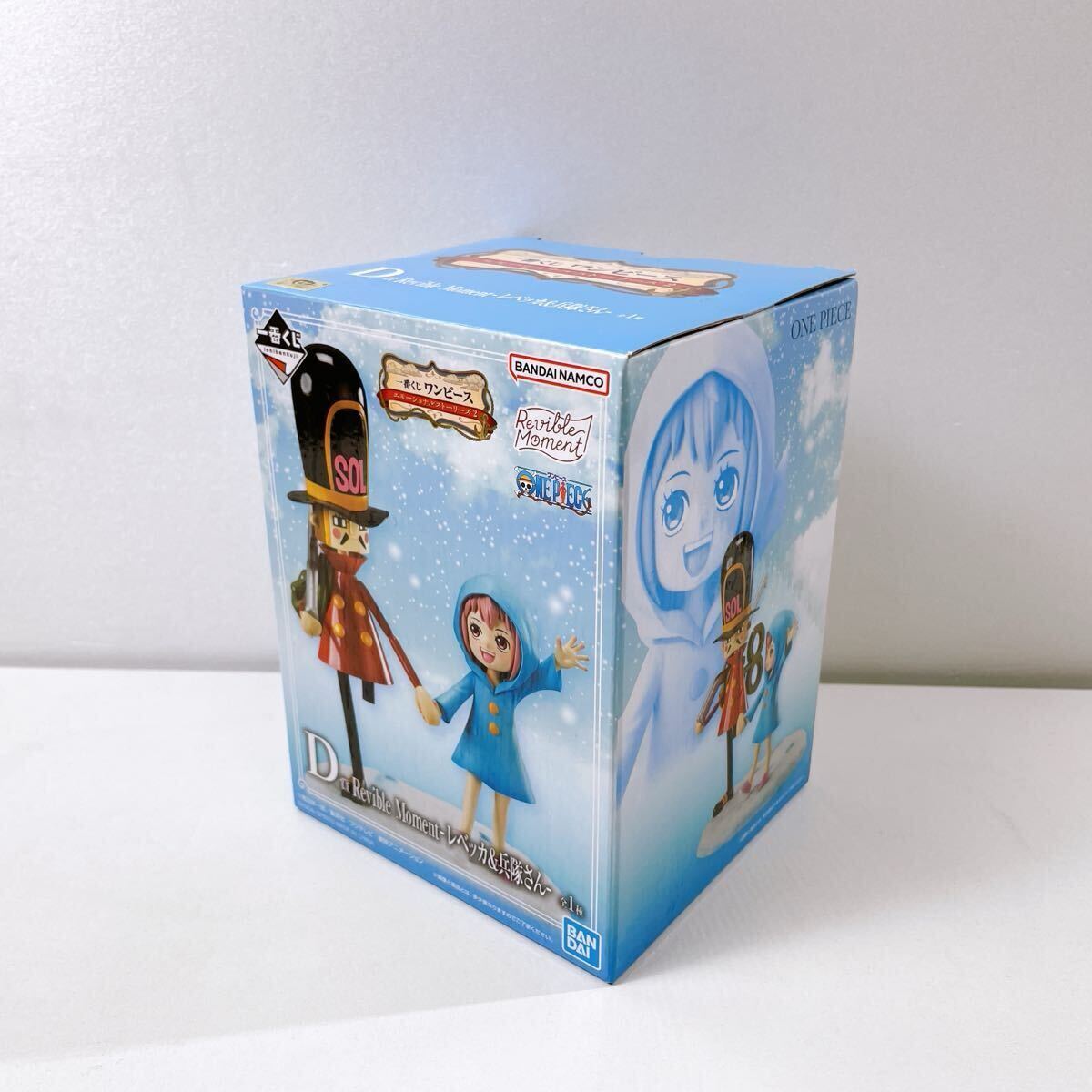 130 [新品] ワンピース エモーショナルストーリーズ2 Revible Moment レベッカ 兵隊さん 一番くじ D賞 フィギュア 現状品