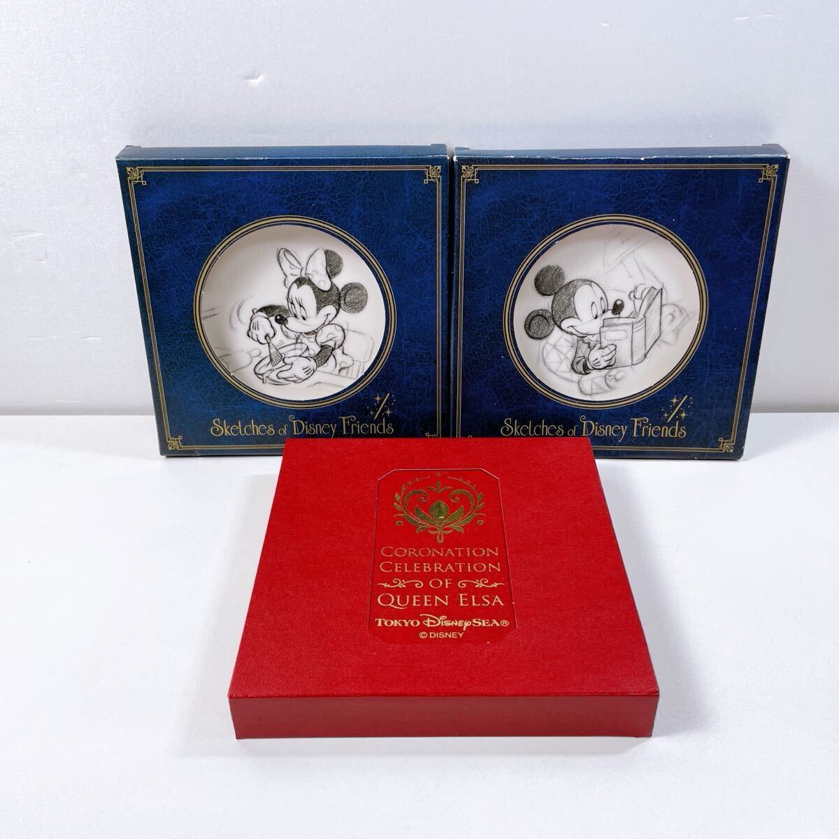 214 [中古美品] 東京Disneyリゾート スケッチ・オブ・ディズニー・フレンズ ファンタジースプリングス ミッキー ミニー アナ エルサ 現状品