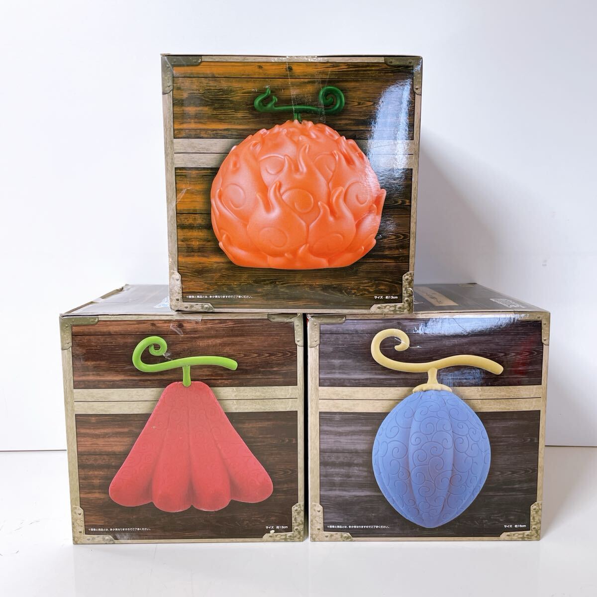 233(中古) ワンピース ルームライト 悪魔の実 ウシウシの実 メラメラの実 アワアワの実 ONE PIECE フィギュア　現状品