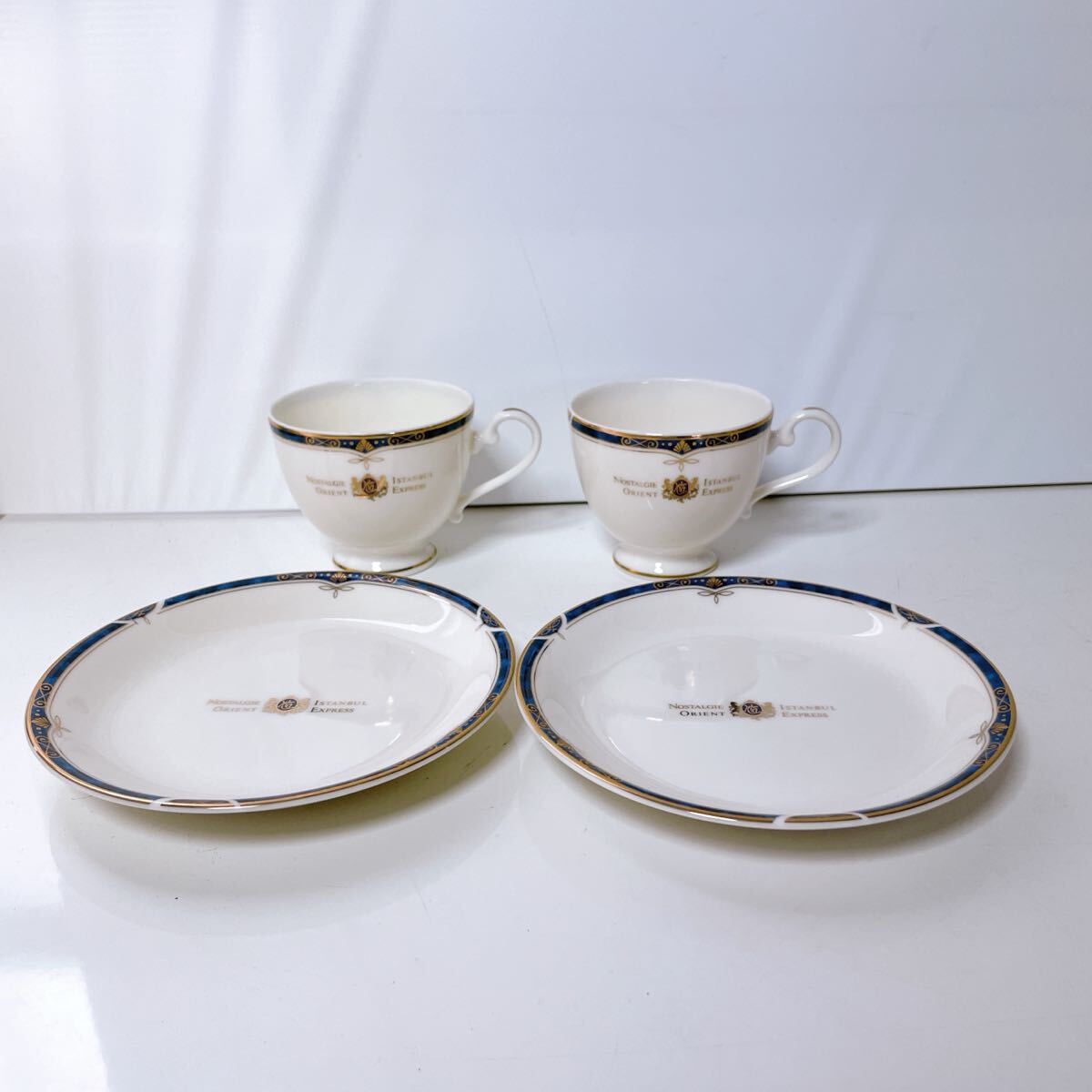 308 ORIENT EXPRESS NOSTALGIE ISTANBUL ティーカップ MOMOYAMA カップ ソーサー コーヒーカップ　現状品
