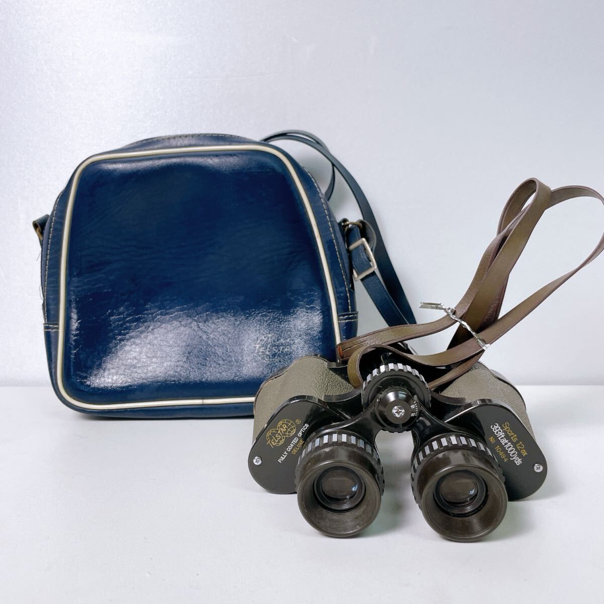 327(中古) 双眼鏡 レトロ TELSTAR テルスター フルコーディングレンズ 393フィート アンティーク 現状品
