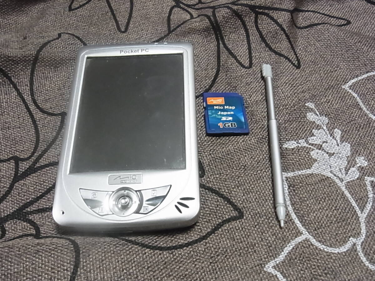 Mio MITAC　　DIGI　Walker mio 168 RS　専用SDカード、タッチペン付属