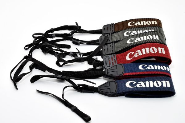 RU789★キャノン Canon EOS 純正 ストラップ 6本セット　